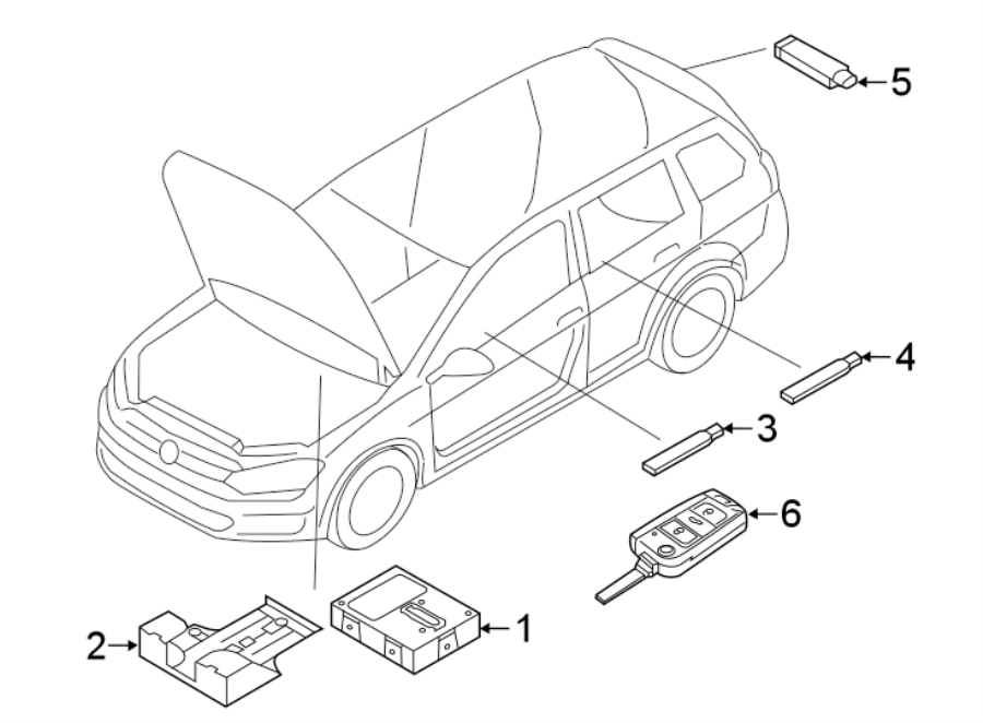 Control Module 5Q0-959-435-B - View 8
