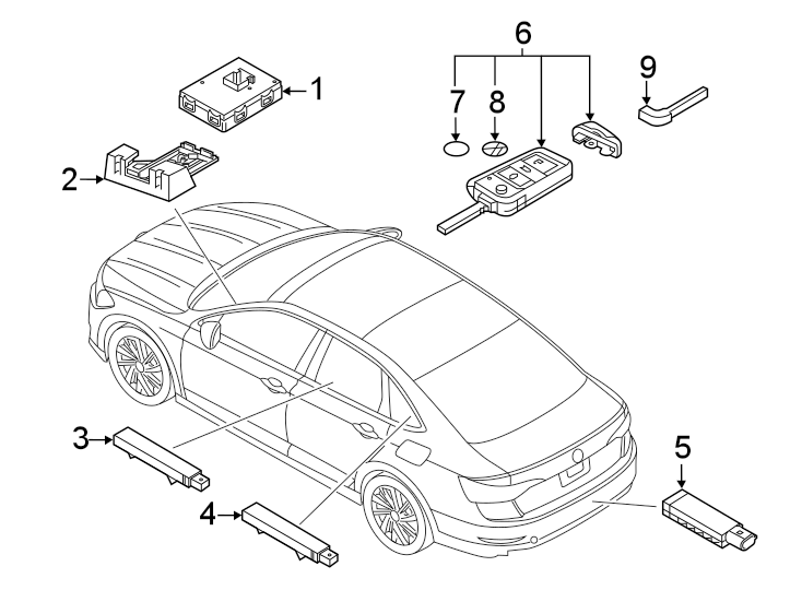 Remote Control 3G0-959-752-CQ-DTB - View 4