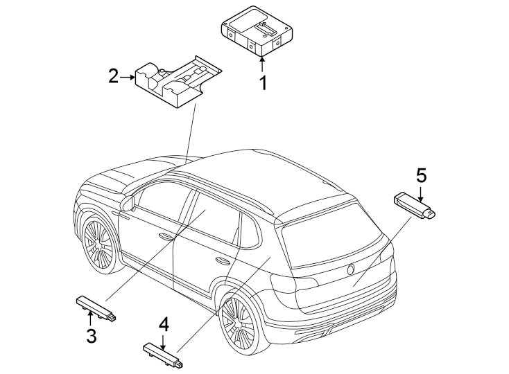 Control Module 3Q0-959-435-M - View 5