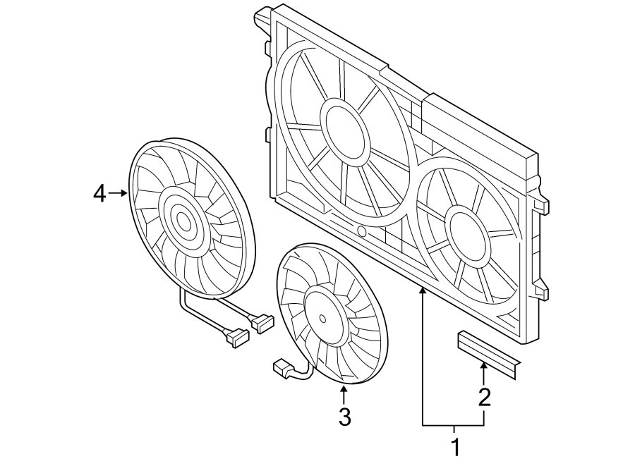 Fan & Motor 1K0-959-455-EA - View 7