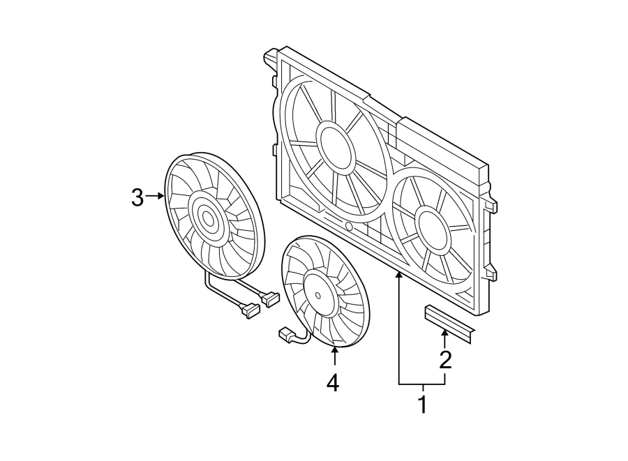 Fan Assembly 3C0-959-455-F - View 5