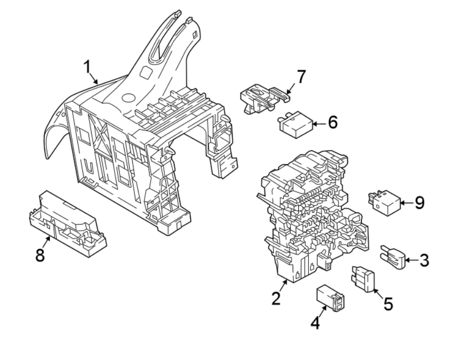 A/C Clutch Relay 3Q0-951-253