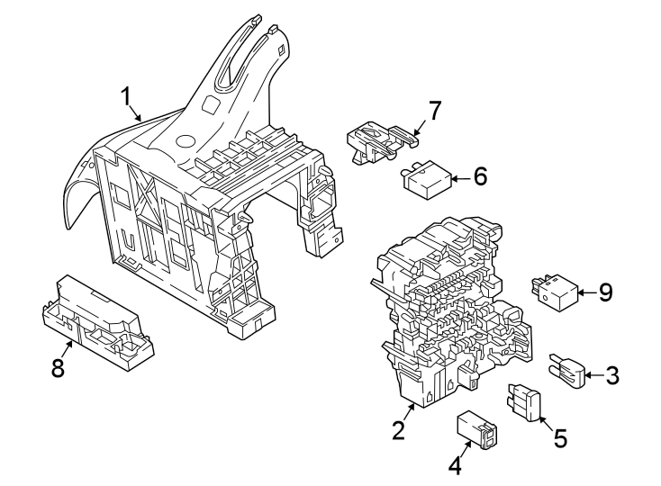 A/C Clutch Relay 3Q0-951-253 - View 4