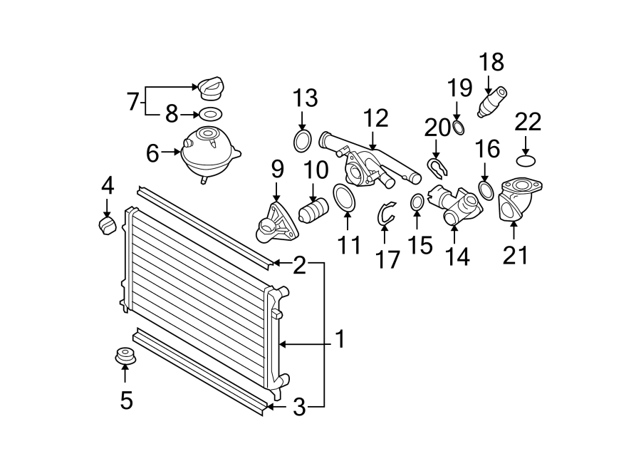 Thermostat Housing 03H-121-117