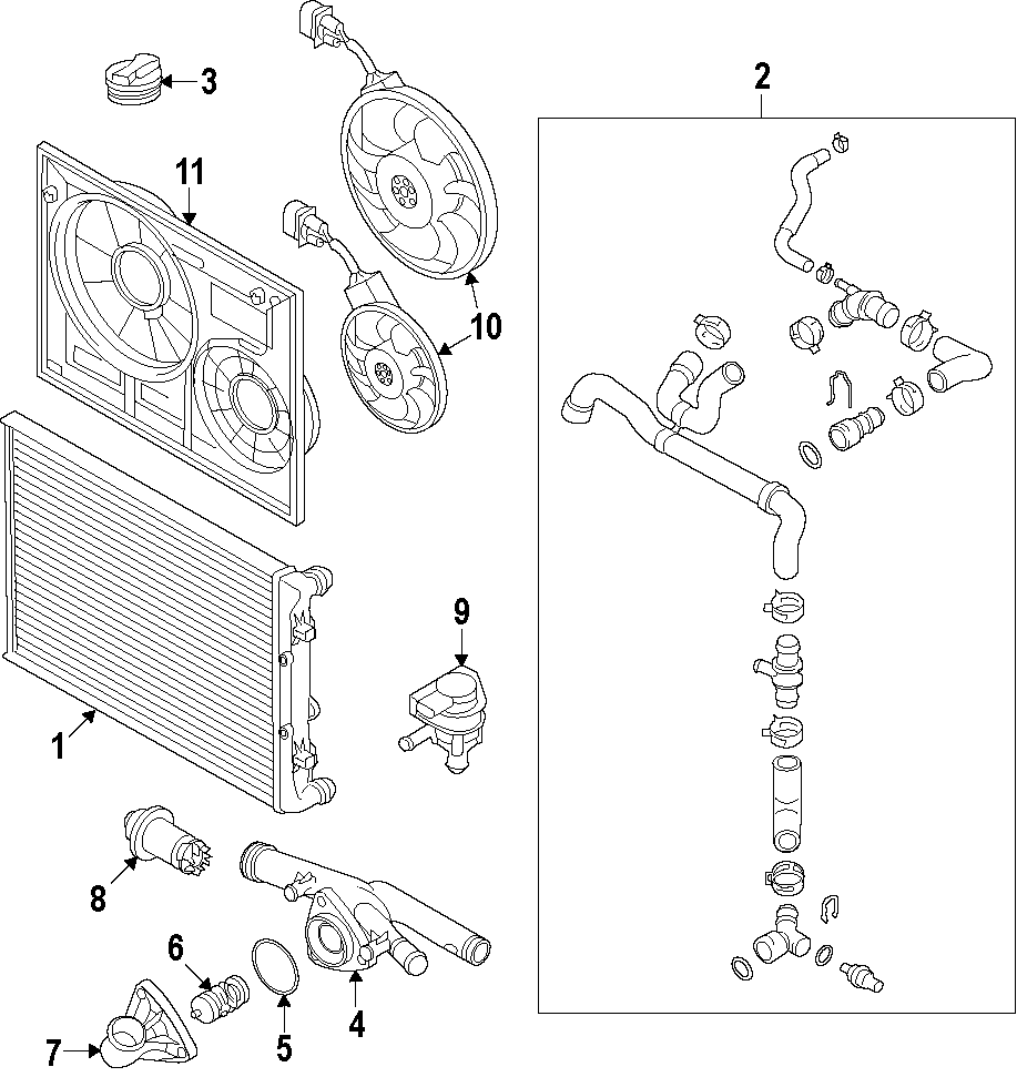 Hose Assembly 1K0-121-049-CM - View 2