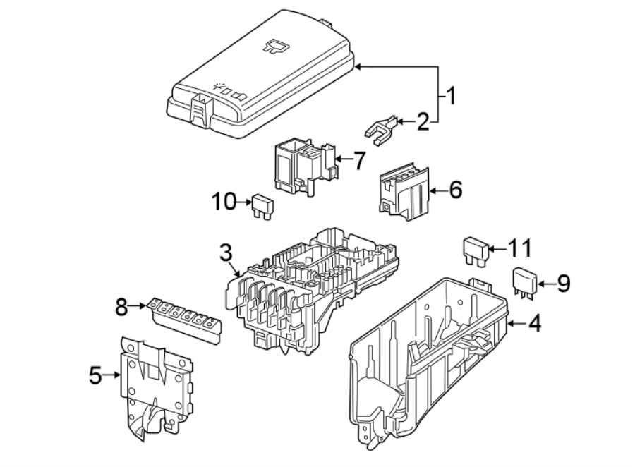 Relay Box 5Q0-937-503-B - View 4