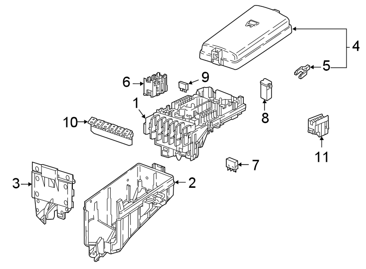 Relay & Fuse Plt 5Q0-937-125-B - View 6