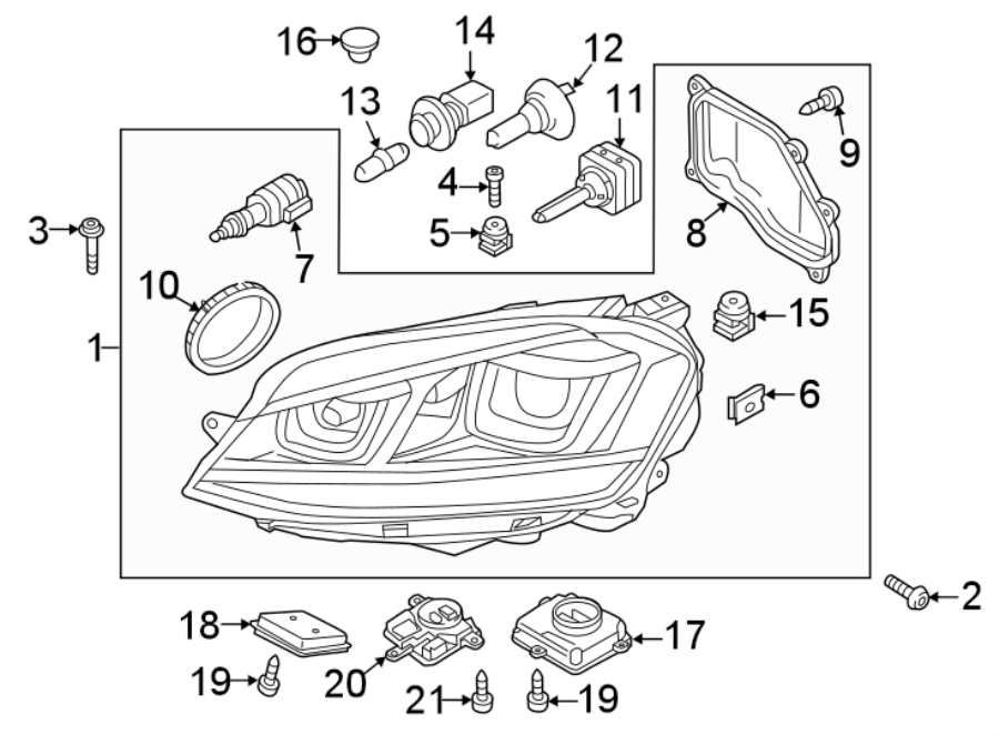 Headlamp Assembly 5GM-941-754-D - View 4