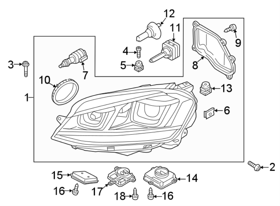 Control Module 3D0-941-329-D