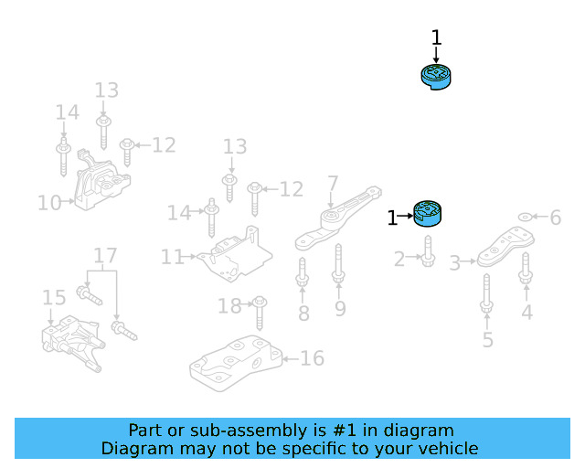 Bushings 5Q0-199-868-J - View 3