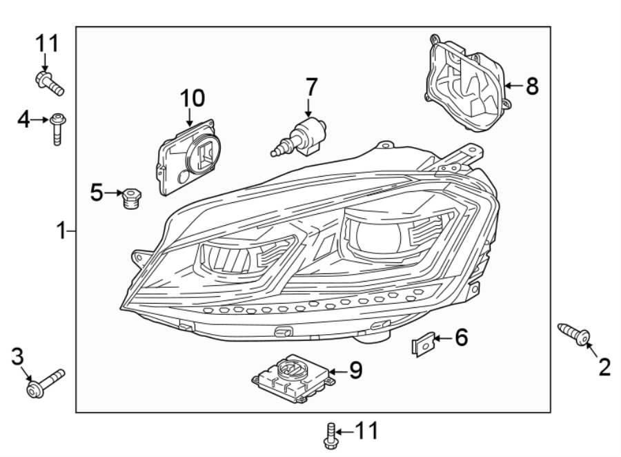 Composite Headlamp 5GM-941-078-A - View 4