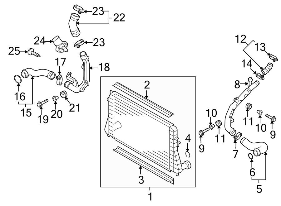 Pressure Pipe 1K0-145-840-AB - View 8