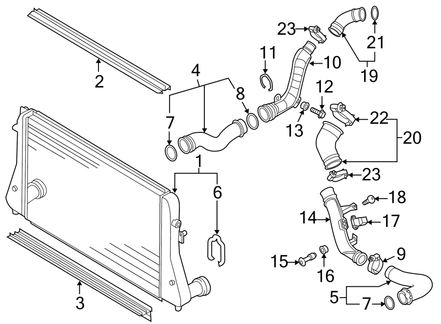 Connector Hose 1K0-145-832-AS - View 2
