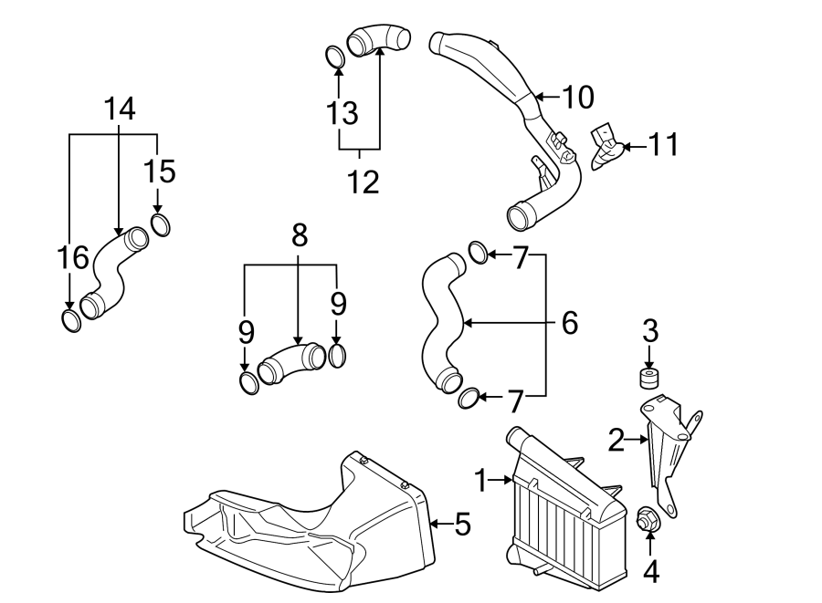 Connector Hose Upper Seal 3C0-145-117 - View 5