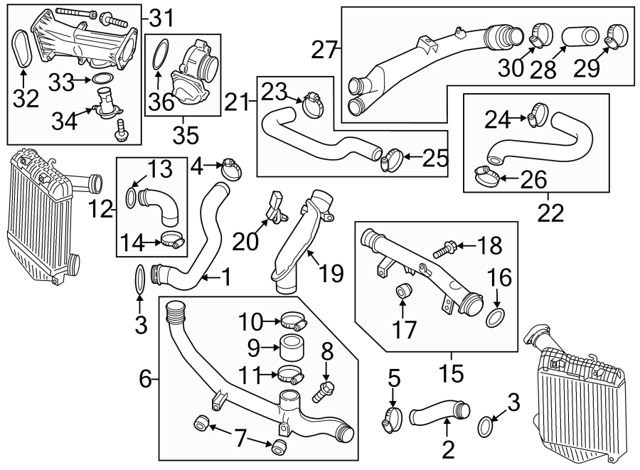Throttle Valve Seal 059-145-865 - View 2