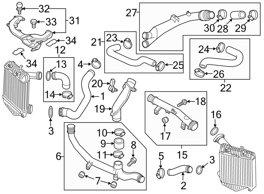 Engine Intake Manifold Gasket 059-129-717-L - View 2