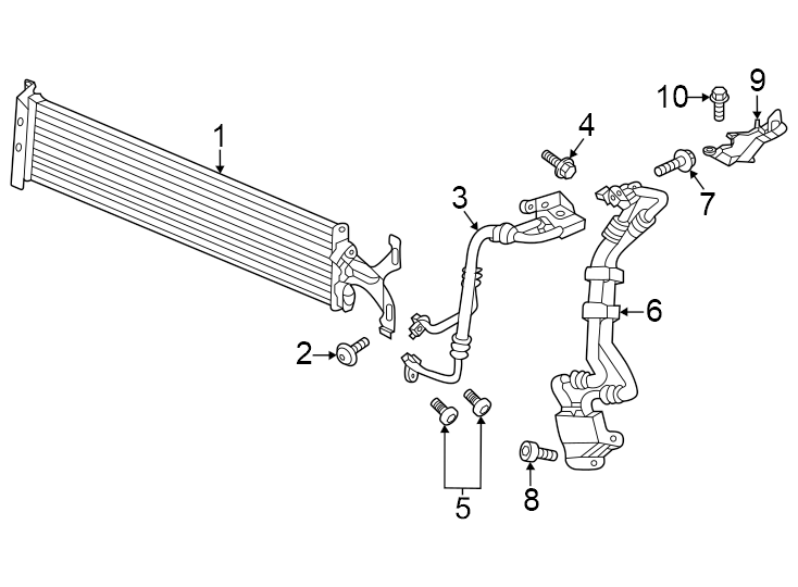 Pressure Line 3QF317320F - View 2