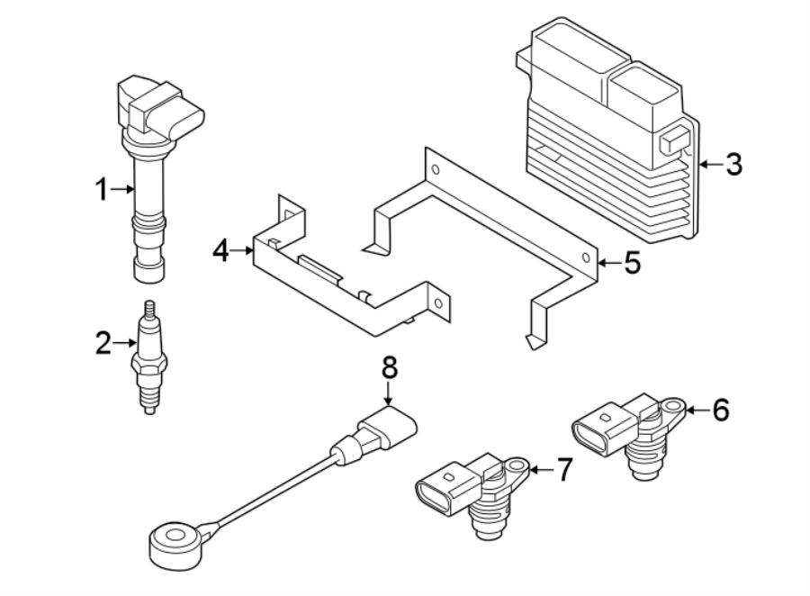 Engine Control Module (ECM) 06K-906-071-BJ - View 3