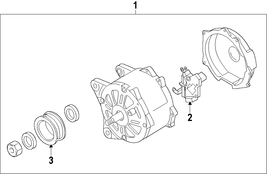 Alternator 04L-903-023-A - View 7