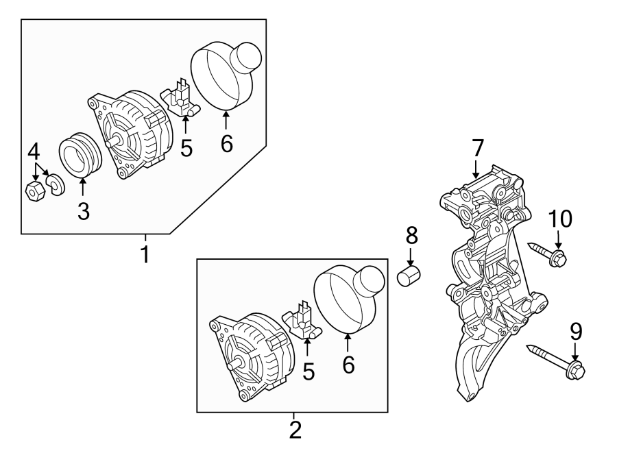 Alternator 07K-903-023-A - View 7