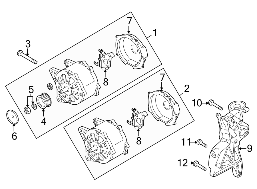 Alternator 06J-903-023-CX - View 5