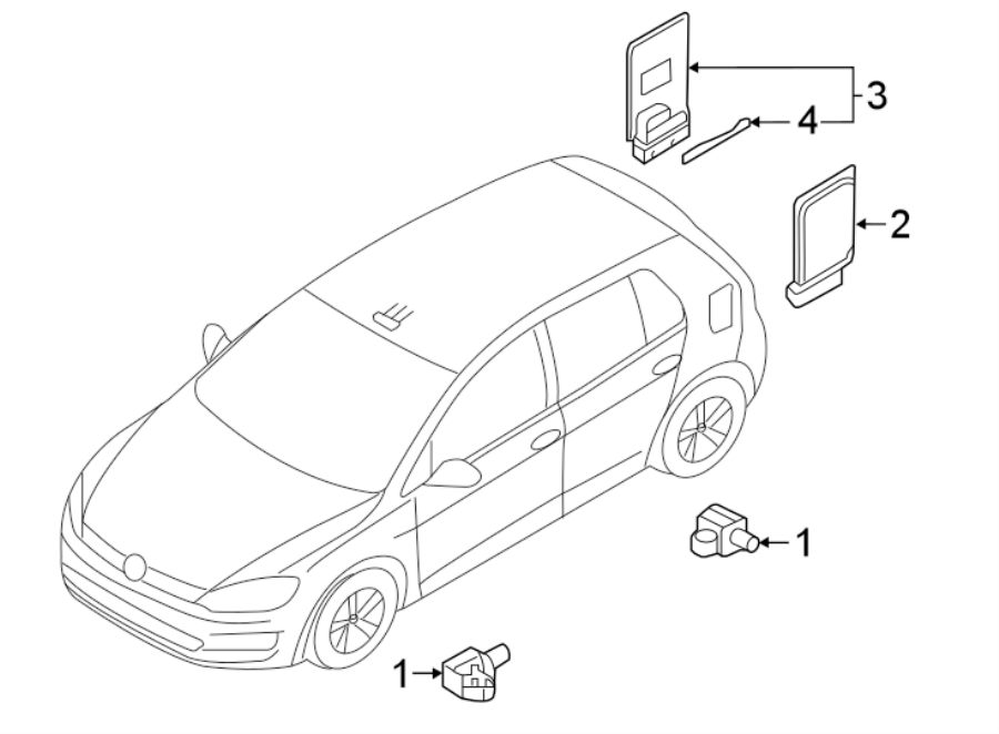Control Module 5Q0-907-376-B-Z00 - View 3