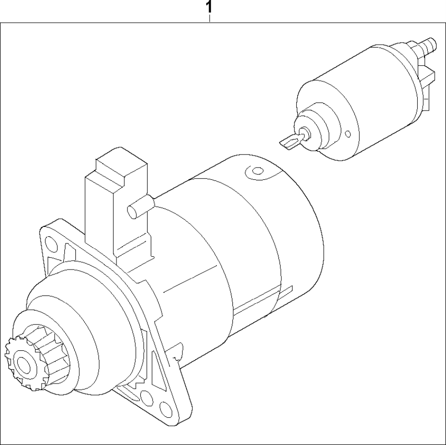 Starter Motor 02E-911-022-H - View 5