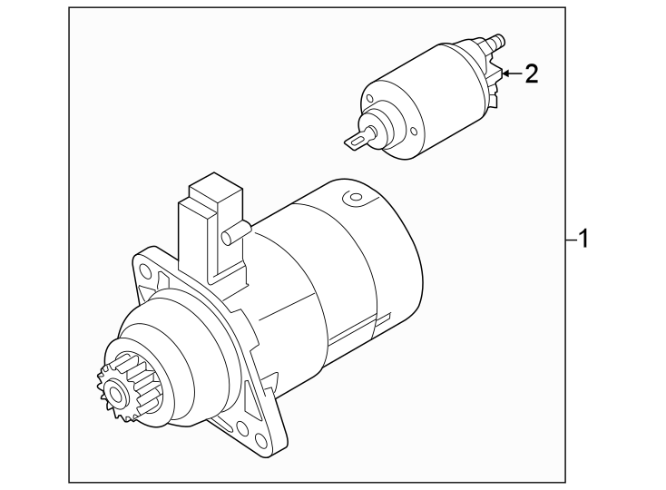 Starter Motor 02M-911-024-JX