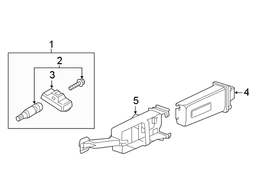 Control Module Bracket 5NA907538A