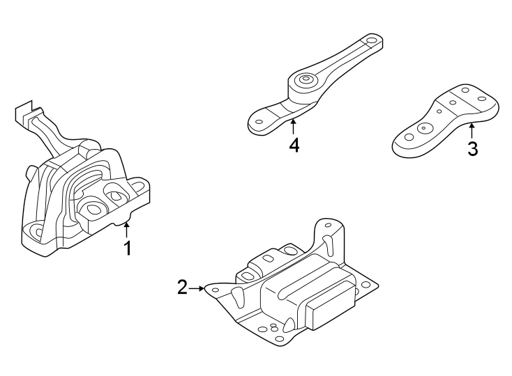 Motor Mount 5WA-199-262-S - View 3