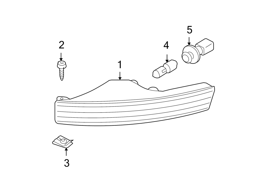 Signal Lamp 3C0-953-042-K - View 5