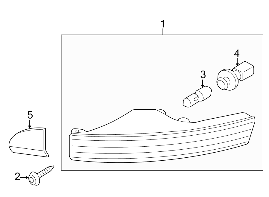 Reflector 3C8-807-718-A - View 2