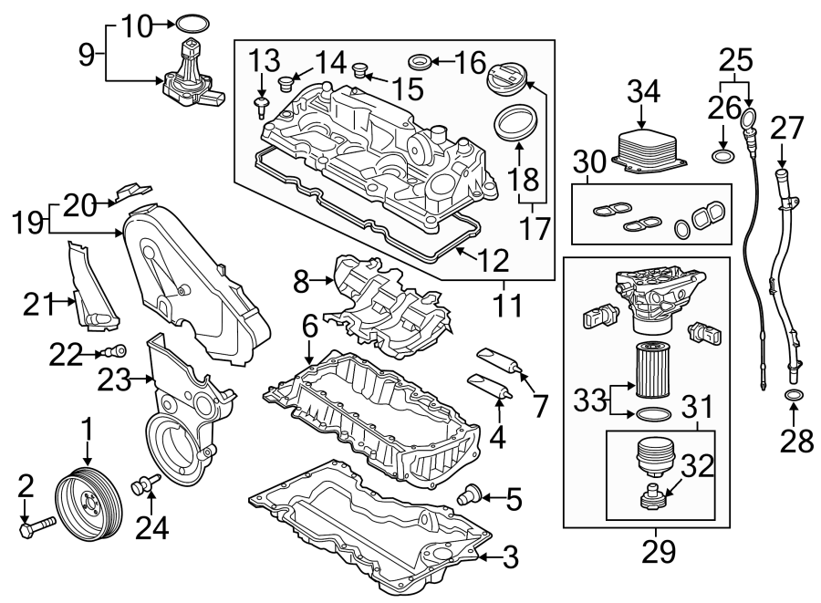 Oil Cooler 03N-117-021 - View 7