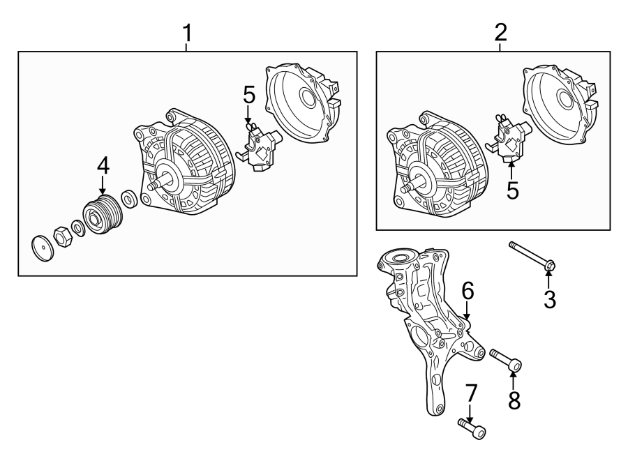 Alternator Bracket 06L-903-143-S