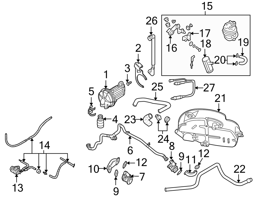 Vapor Canister 3B7-201-803-A - View 3