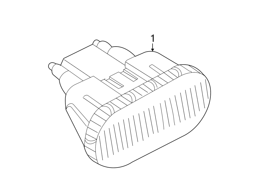 Repeater Lamp 1C0-949-101-A - View 2