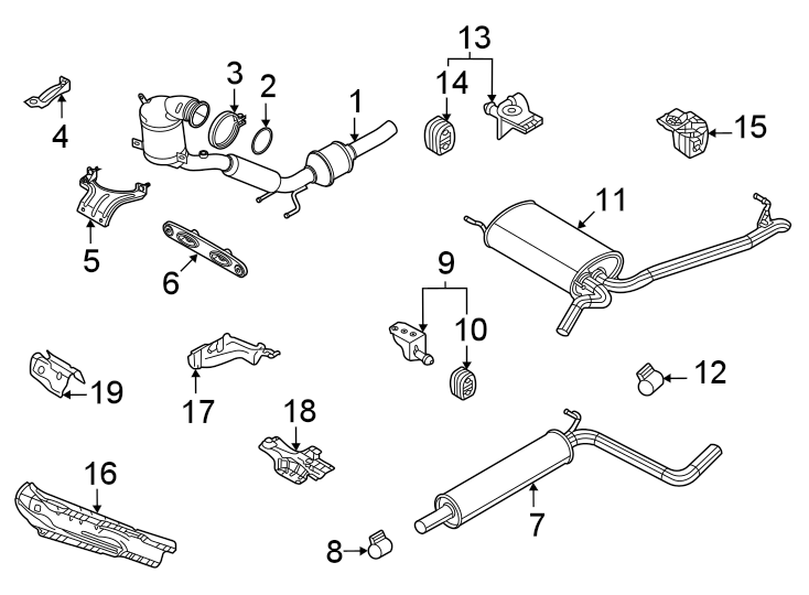 Rear Shield 5Q0-825-711-B - View 2