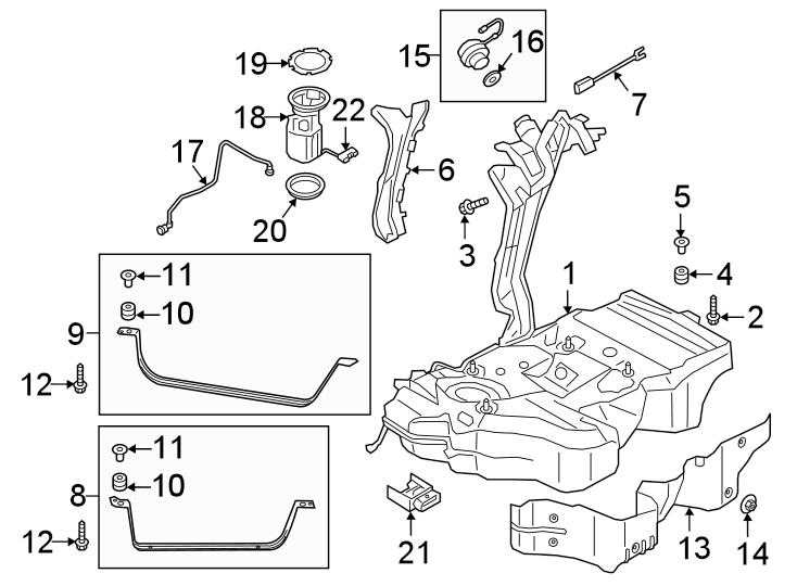 Fuel Sender Unit 3Q0-919-673-J - View 5
