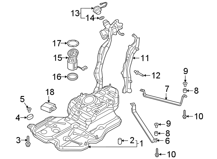 Fuel Pump Assembly 3QF-919-087-F - View 3