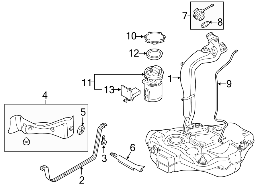 Fuel Sender Unit 1K0-919-673-AS - View 2