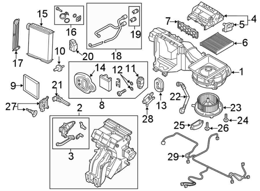 Evaporator Assembly Bracket 5Q0-819-133 - View 4