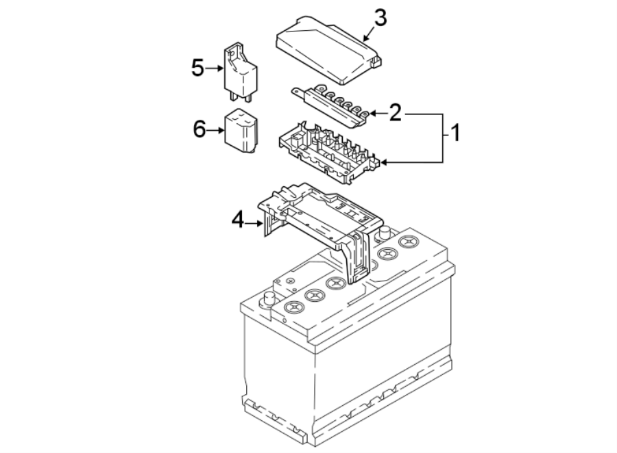 Accessory Power Relay 3B0-951-253 - View 4