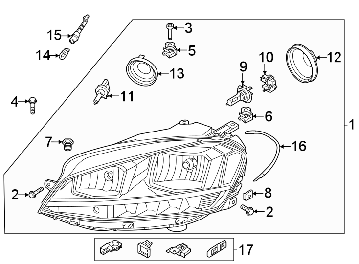 Repair Kit 5G0-998-225-B - View 5
