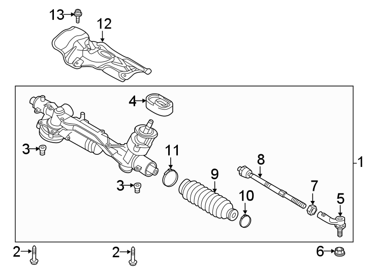 Inner Tie Rod 5WA-423-810-F - View 4
