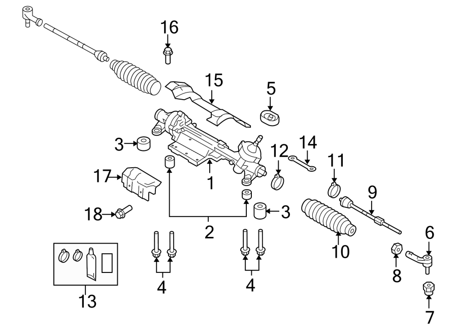 Gear Assembly Mount Kit 5N0-498-169-B - View 2