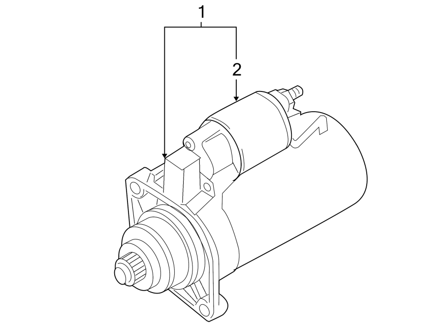 Starter 02M-911-023-SX - View 8