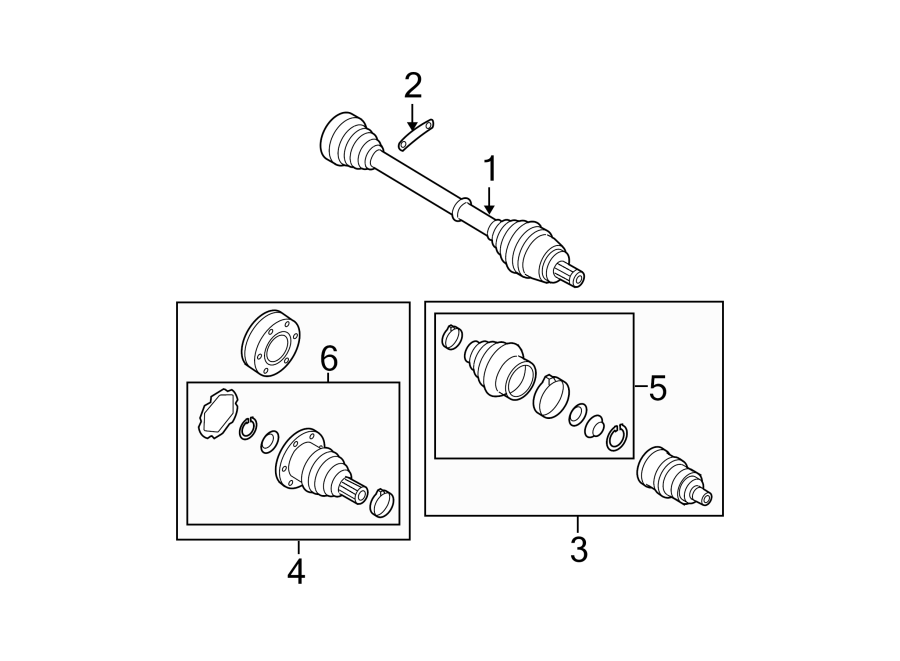 Inner Joint Assembly 1K0-498-103-X - View 38