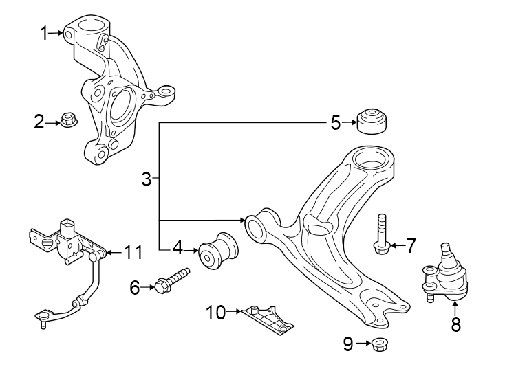 Level Sensor 3Q0-412-521-A