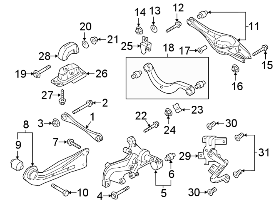 Upper Control Arm 5QM-505-323 - View 7