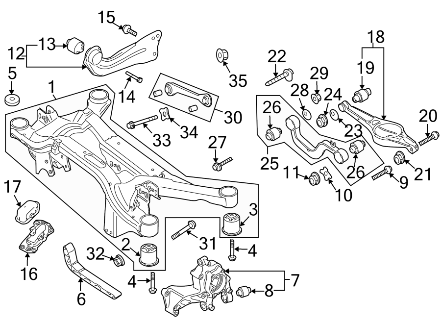 Trailing Arm 3C0-505-224-A - View 4